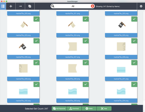 Organize Your Assets! Asset Manager 2.0 screenshot