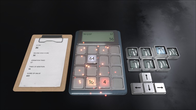 Stainless Steel 2048 screenshot