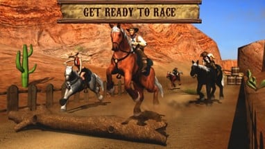 Texas Wild Horse Race 3D Image