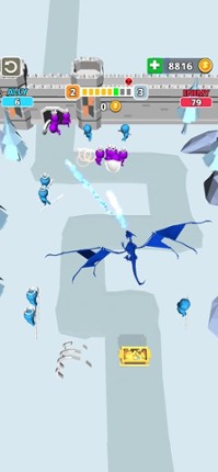 Tiny Battle - Merge Troops! screenshot