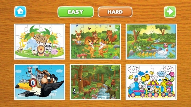 Animals Jigsaw Puzzles – Puzzle Game Free for Kids and Toddler - Preschool Learning Games Image