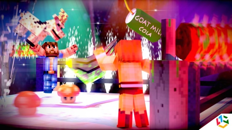 Block Wrestling Mania 3D - FREE Endless Wrestle Game in Cube world screenshot