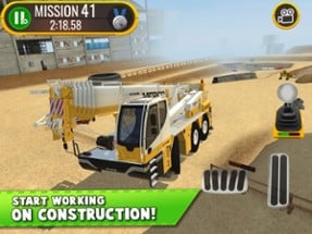 Construction Site Truck Driver Image