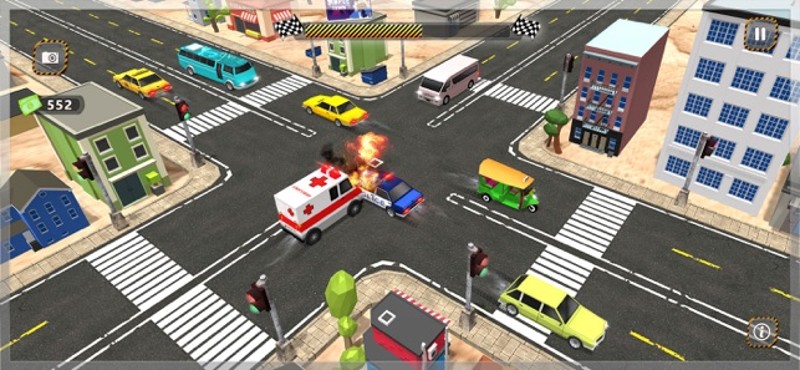 Crazy Traffic Parking Jam 3D screenshot