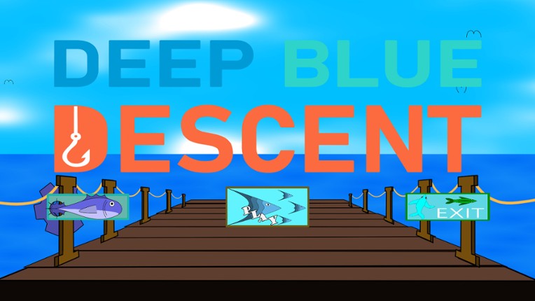 Deep blue descent Image