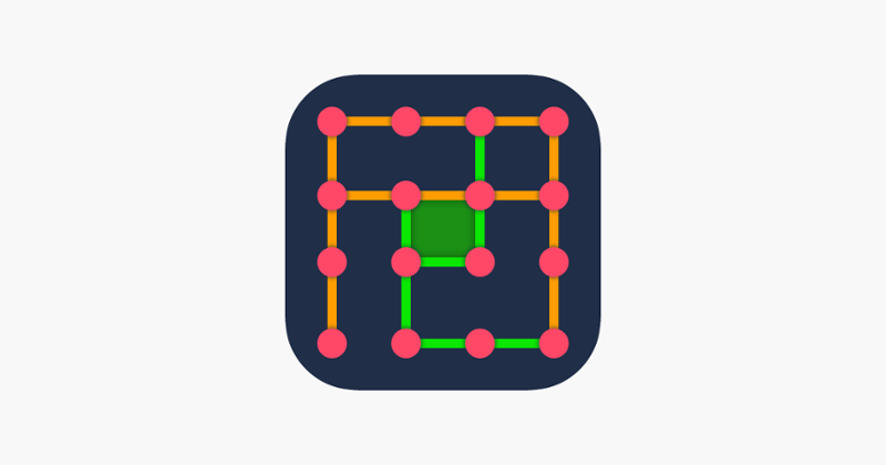 Dots &amp; Boxes -Retro board game Image