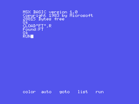 Flappy Thing for MSX computers Image