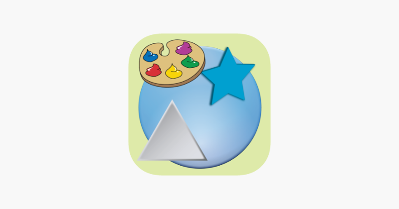 Fun learning shapes, drawing and coloring - early educational games Image