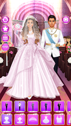 Wedding Bride Dress Up screenshot