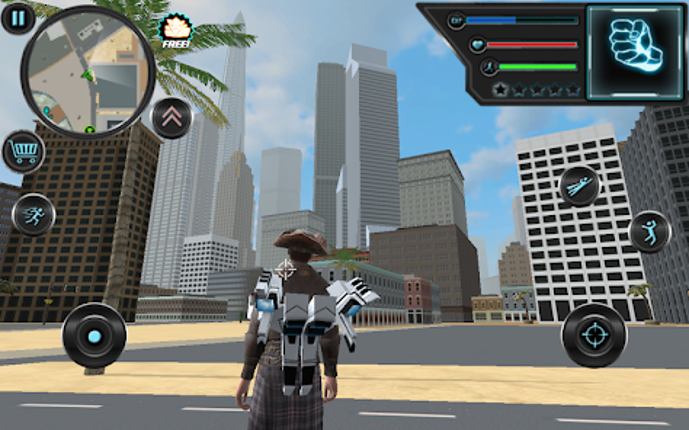 Jetpack Hero Miami Crime screenshot