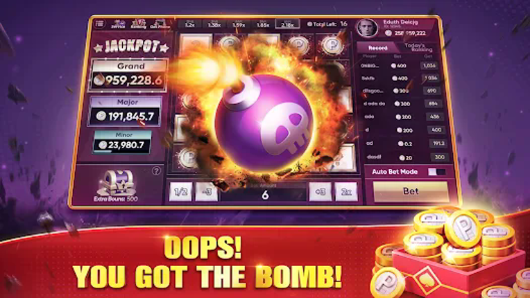 Mines Land - Tongits, Scratch screenshot