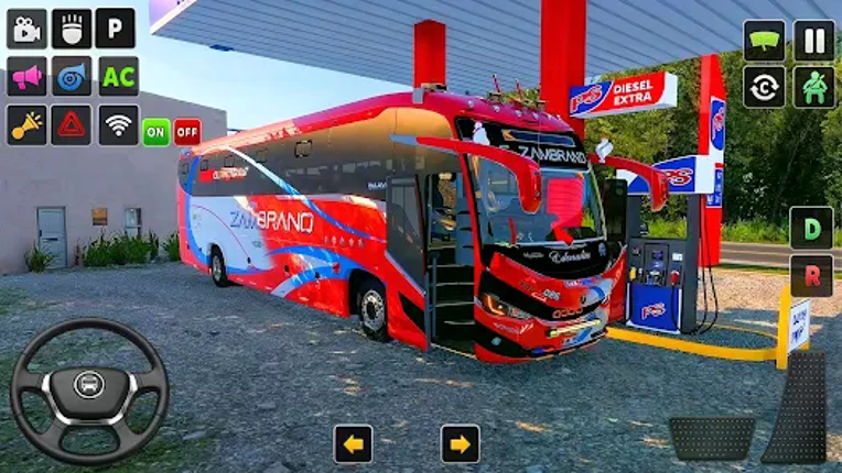 City Bus Driving 3D Euro Bus screenshot