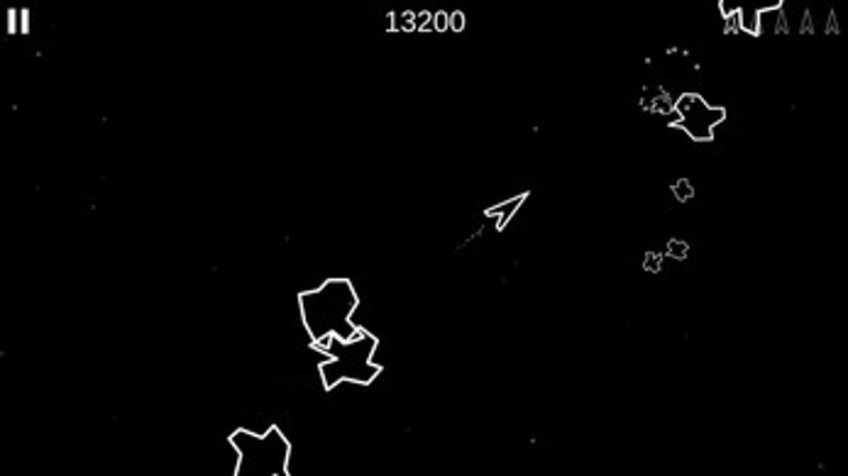 Asteroids - Unity Retro Game With AdMob ads Image