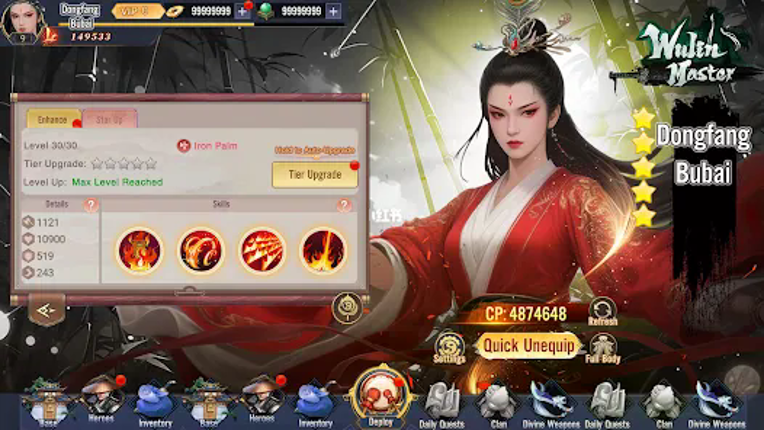 Wulin Master - Vplay screenshot