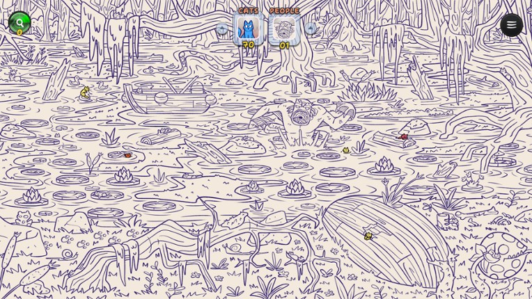 Hidden Cats in Spooky Village screenshot