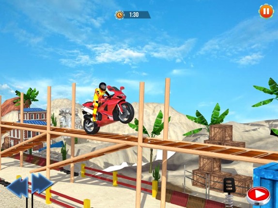 Mad Bike Stunt Rider: BMX Game screenshot