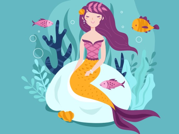 Mermaid Jigsaw Image