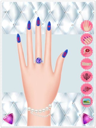 Nail Salon Spa - dress up and makeover games play free tattoo &amp; makeup girls screenshot