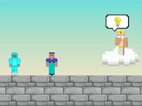 Noob vs Pro vs Hacker vs God screenshot