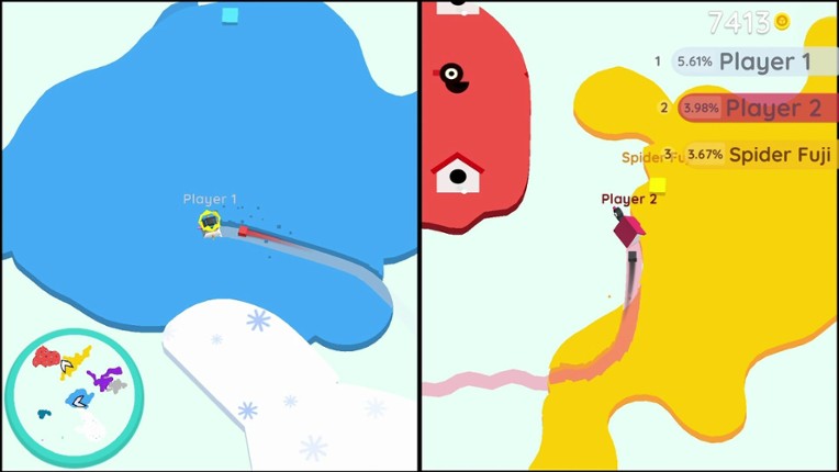 Paper.io 2 screenshot