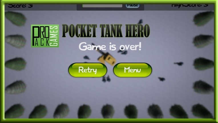 Pocket Tank Hero Lite : Bomb army in this battle Image