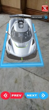 SUPER CARS AR Guide screenshot