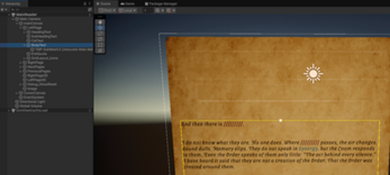 Therindal - Interactive Epistolary Fantasy  Narrative Image