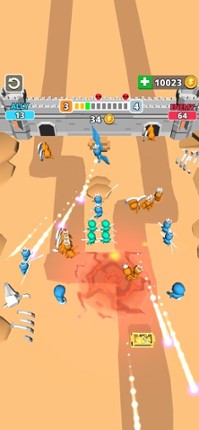Tiny Battle - Merge Troops! screenshot