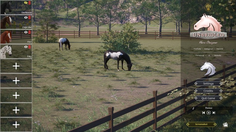 Unbridled: Horse Designer screenshot