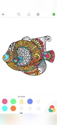 Adult Animal Coloring Pages screenshot