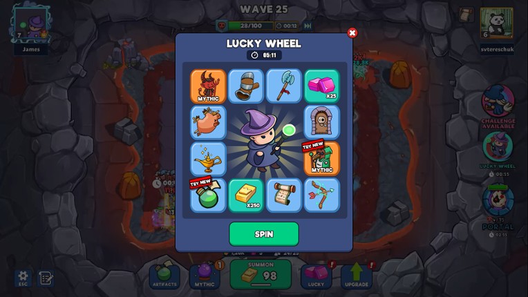 ChanceLot TD: Merge Wars screenshot