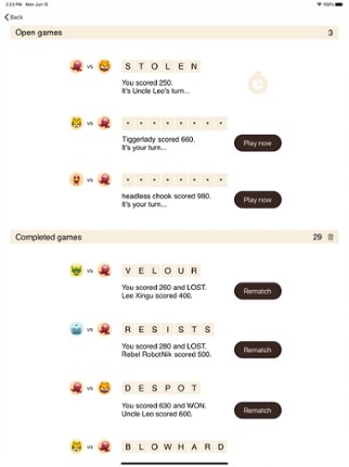 Clambers screenshot