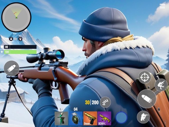 Epic Survival Battle Royale 3D screenshot