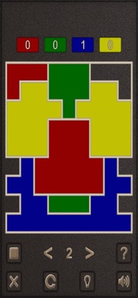 Four Color Shape Puzzle screenshot