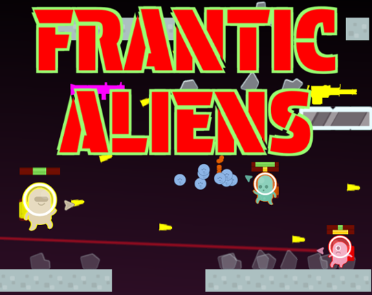 Frantic Aliens Game Cover