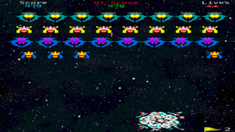 Galaga screenshot