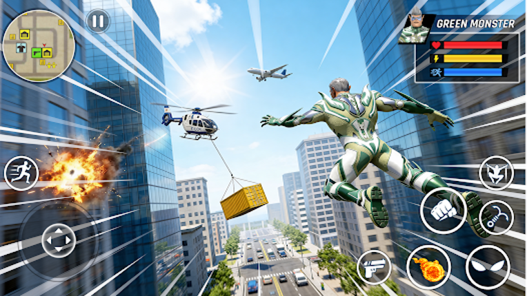 Rope Monster: Crime Battle Image