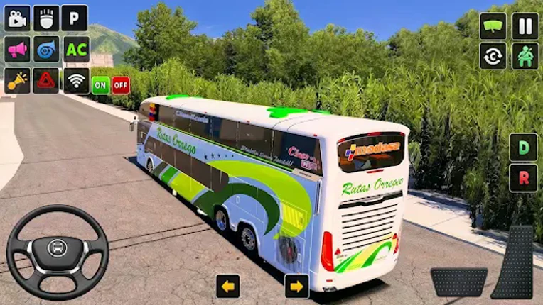 City Bus Driving 3D Euro Bus screenshot