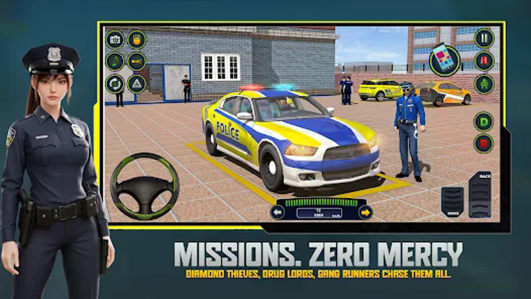Police Cop Game Car Chase 3D screenshot