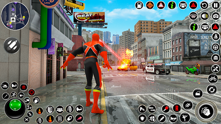 Spider Fighter: Superhero Game screenshot