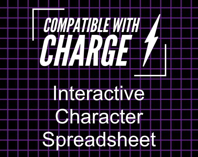 Games like Charge RPG Character Spreadsheet