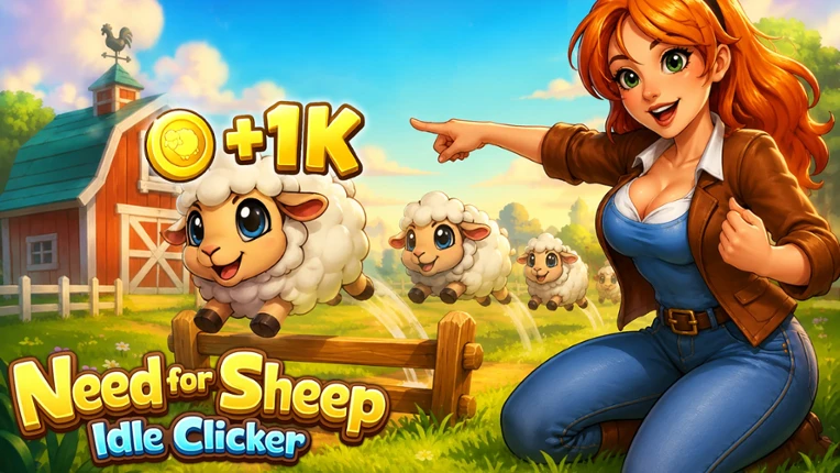Need for Sheep: Idle Clicker Image