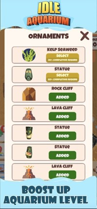 Idle Aquarium 3D screenshot