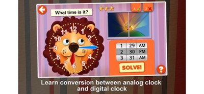 Interactive Telling Time Image