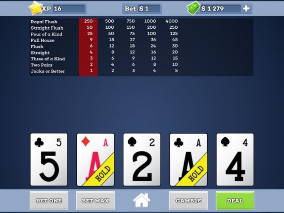 Jacks Or Better * Video Poker screenshot