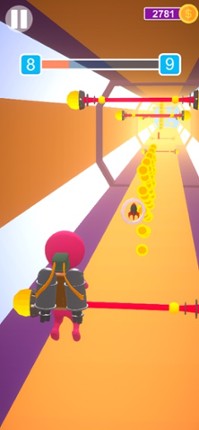 Jetpack Flying 3D Image