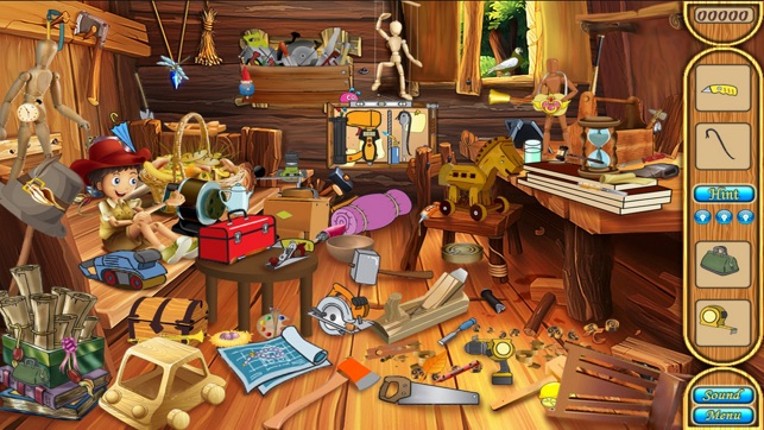 Pinocchio Hidden Object Games screenshot