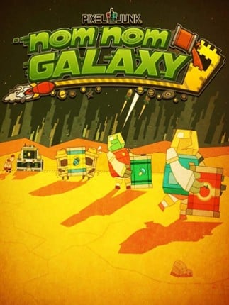 PixelJunk Nom Nom Galaxy Game Cover