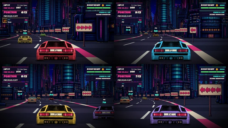 Ridiculous Racing: Retro Arcade Racer Image