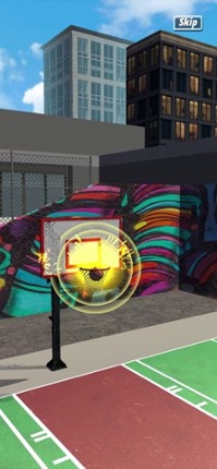 Slingshot Basketball! screenshot